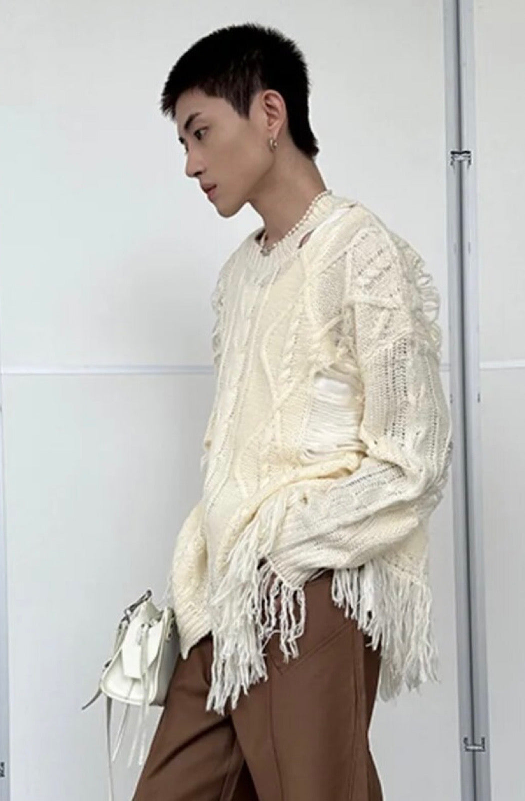 Distressed Pullover