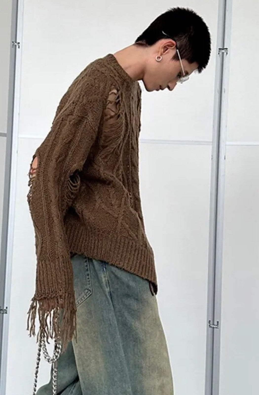 Distressed Pullover