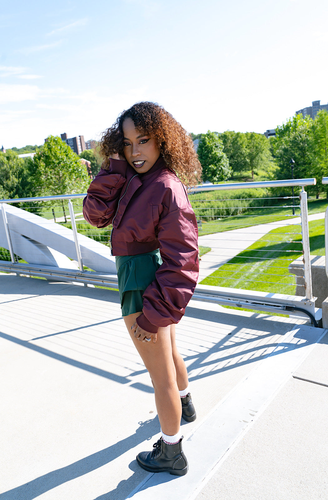 Burgundy Bomber