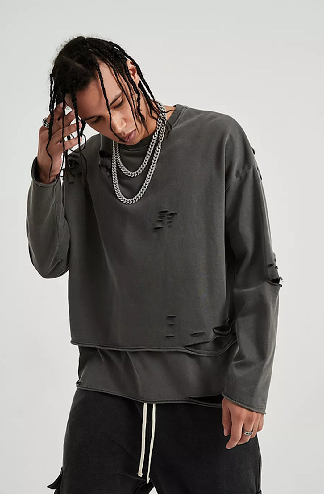 Distressed Sleeve