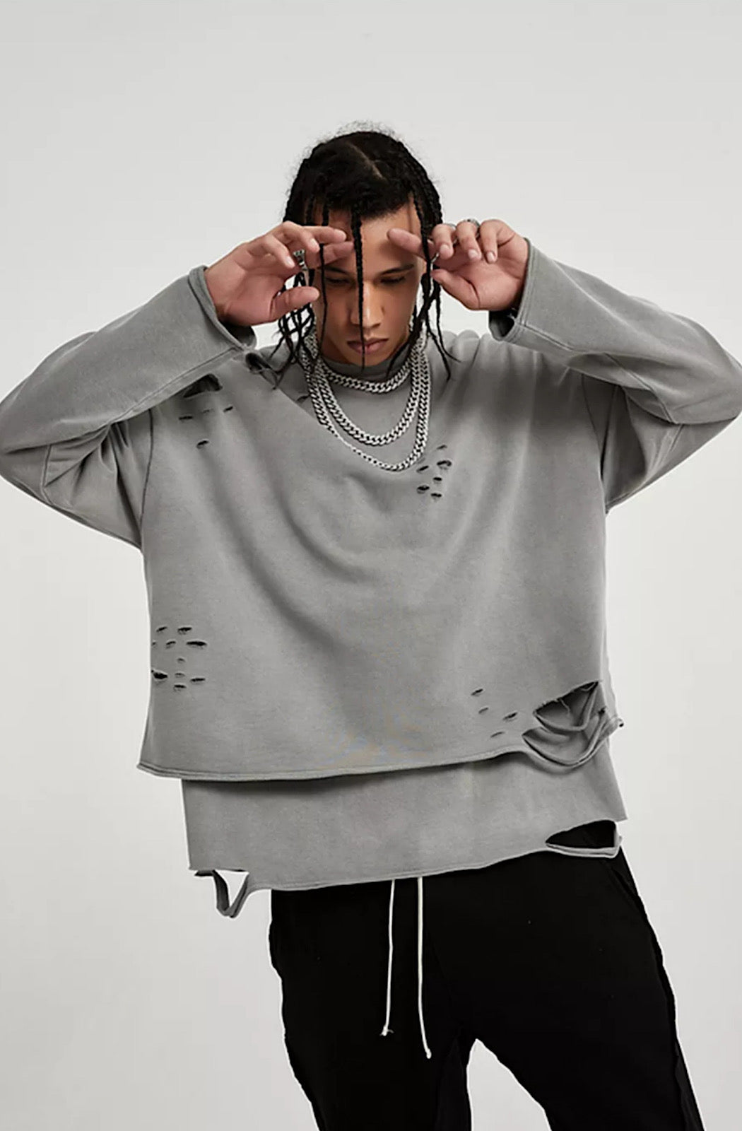 Distressed Sleeve