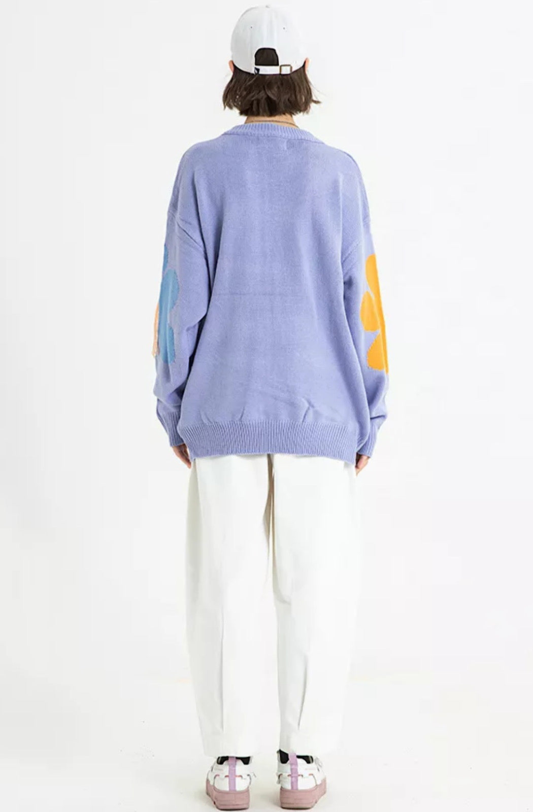 Flower Tassle Sweater