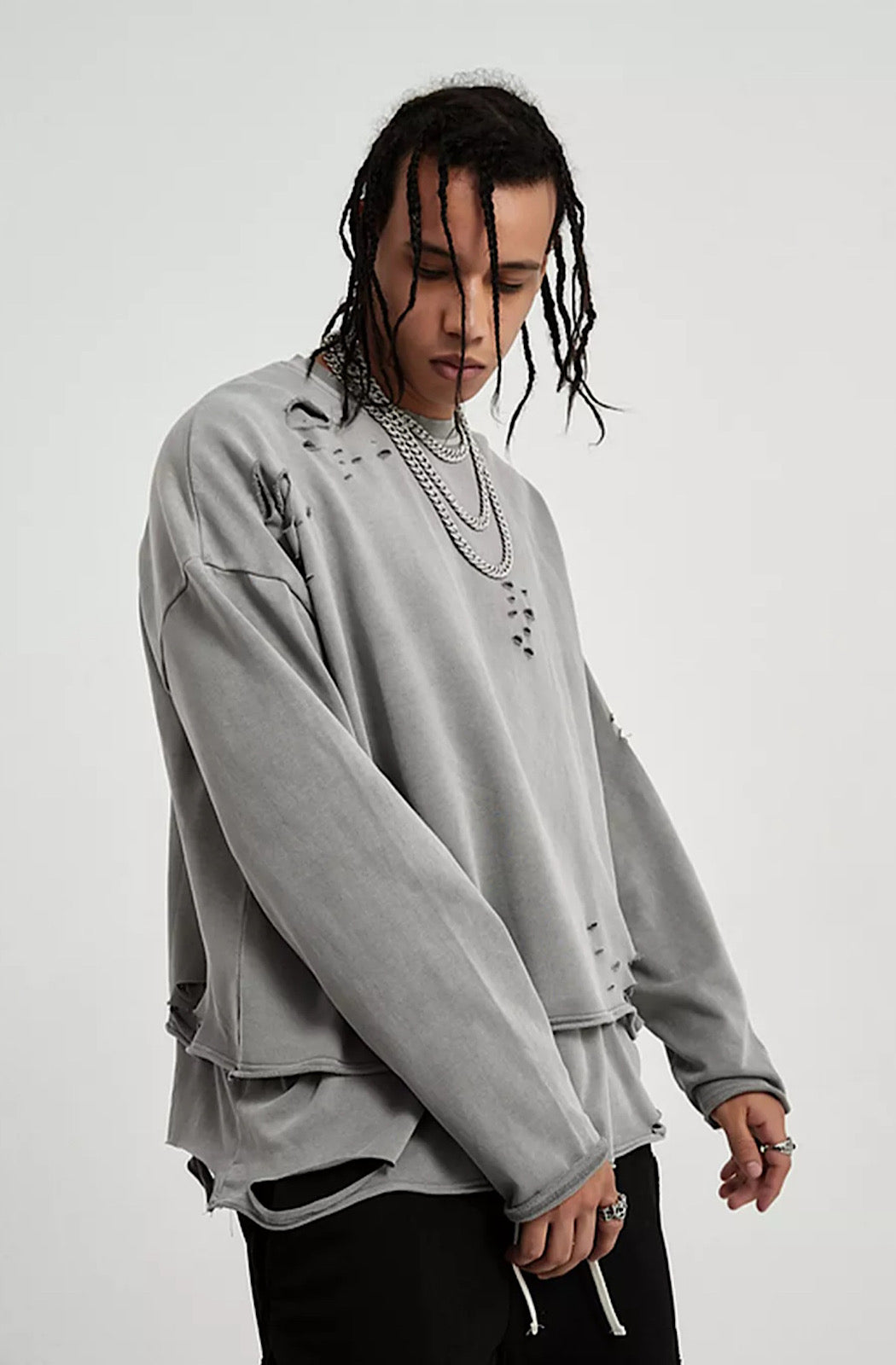 Distressed Sleeve