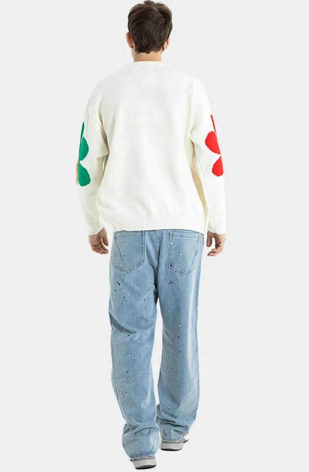 Flower Tassle Sweater