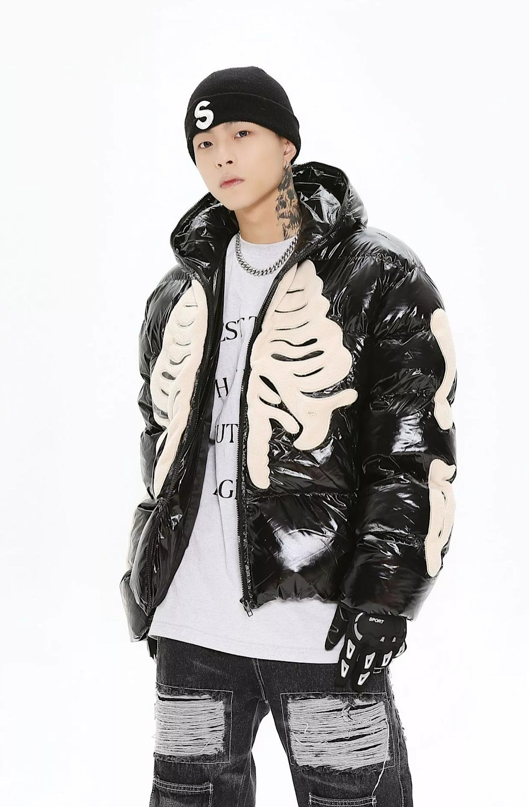 Bones Puffer Jacket