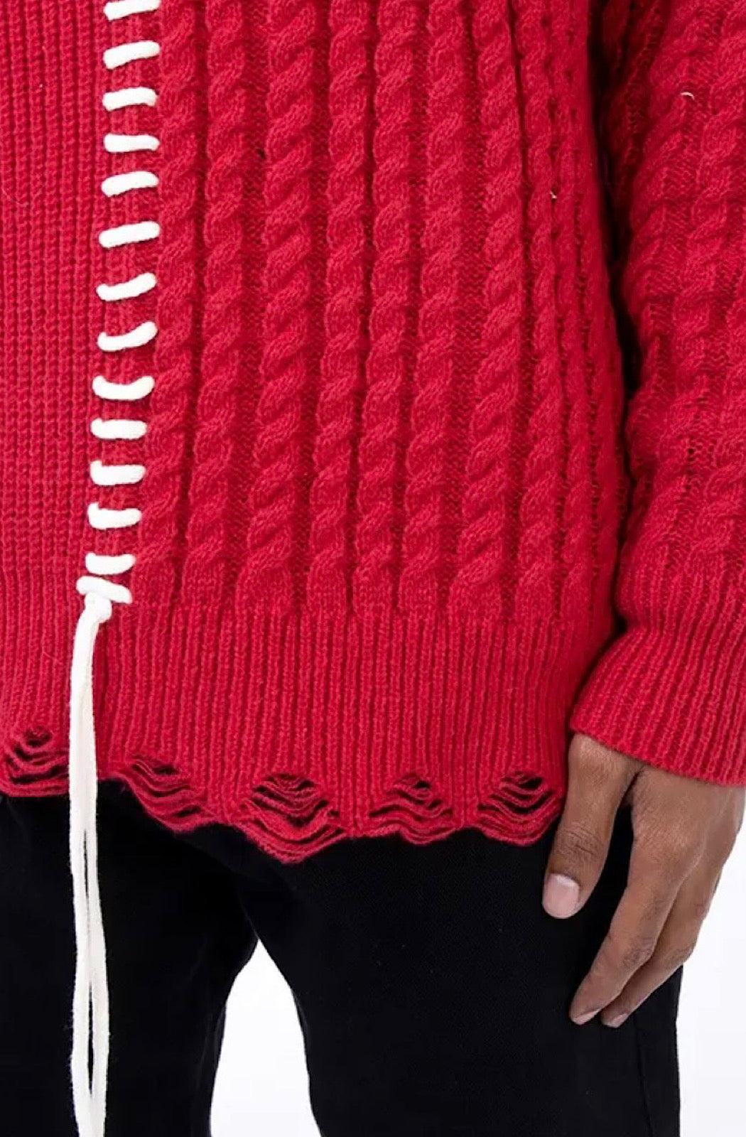 Drawstring Sweater