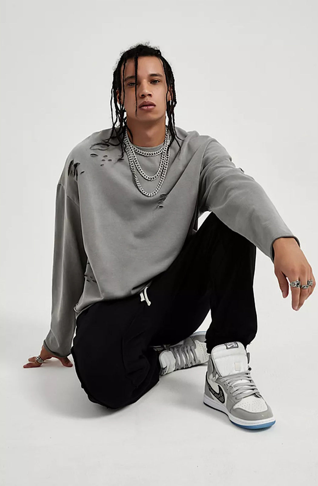 Distressed Sleeve
