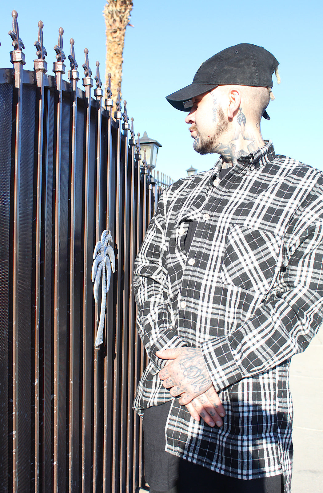 BLK Check | Poket Roket Apparel