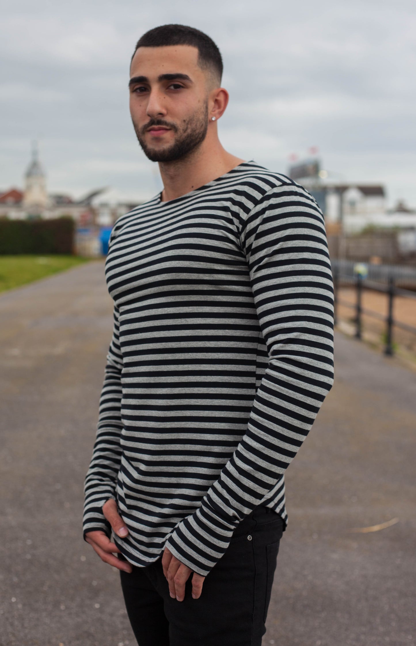 Striped Sleeve