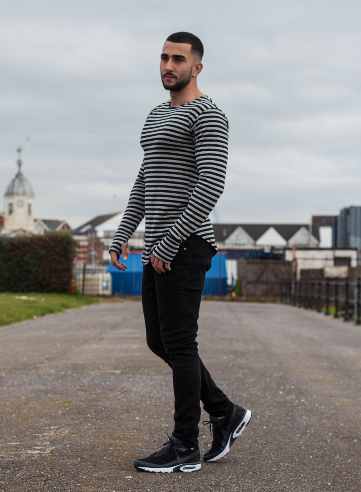 Striped Sleeve