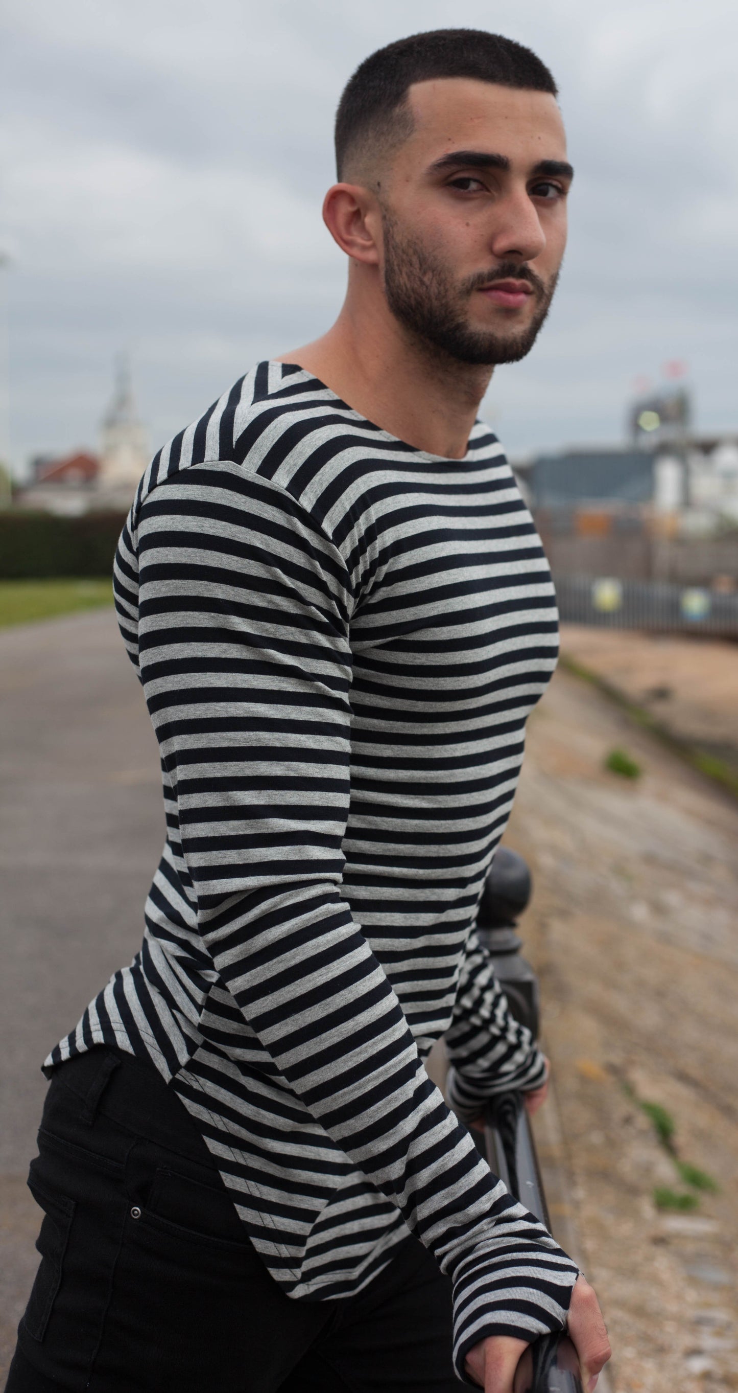 Striped Sleeve
