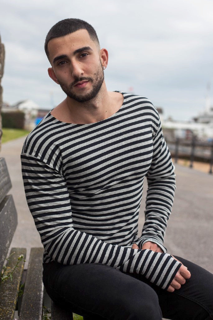 Striped Sleeve | Poket Roket Apparel