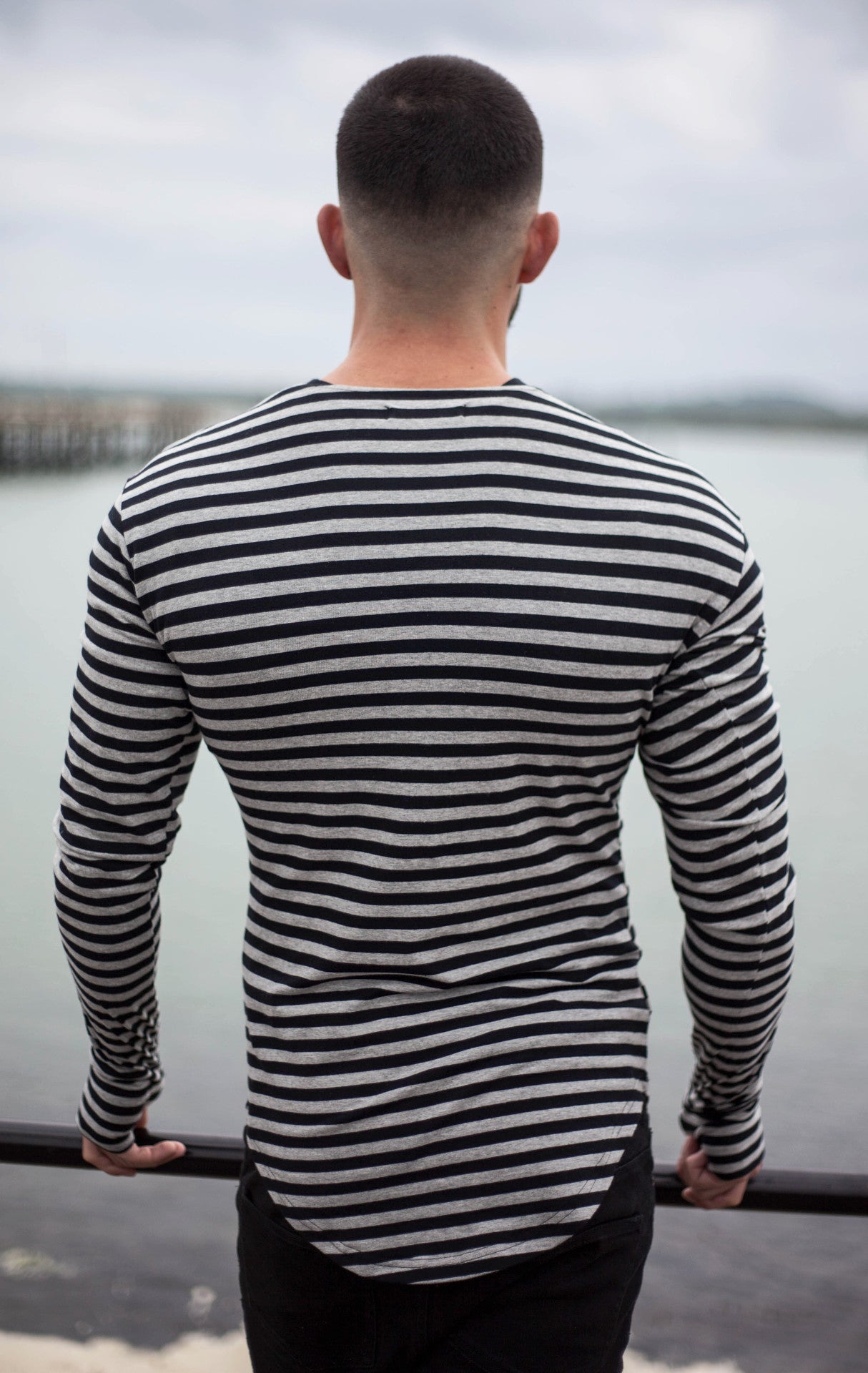 Striped Sleeve | Poket Roket Apparel