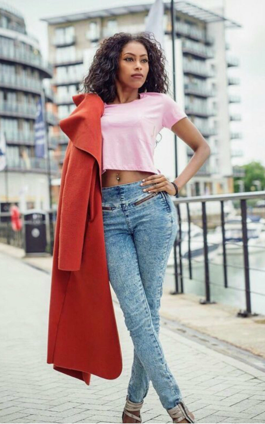 Pinky Crop Top | Poket Roket Apparel