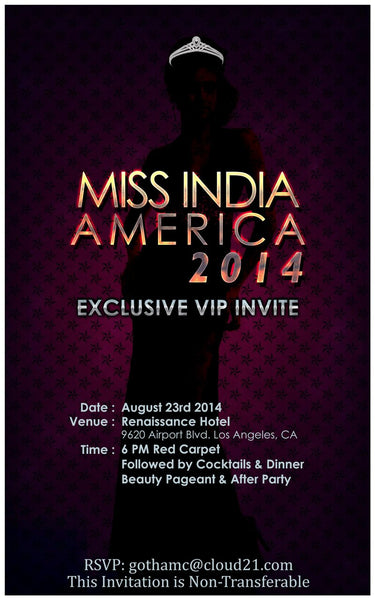 2014 Miss India America Beauty Pageant