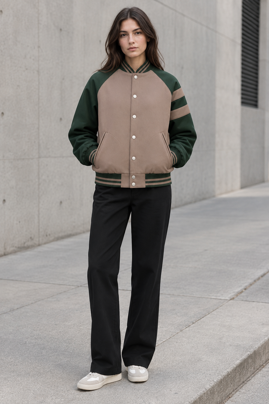 Female front-view lifestyle shot