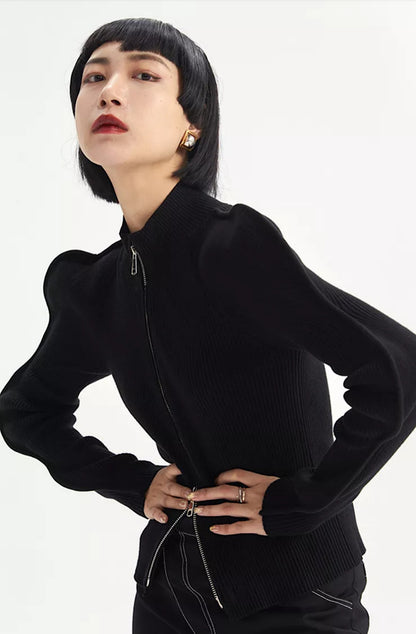 Zip Cardigan