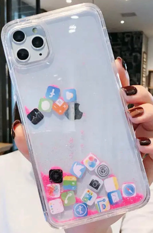 Glitter Icon Case