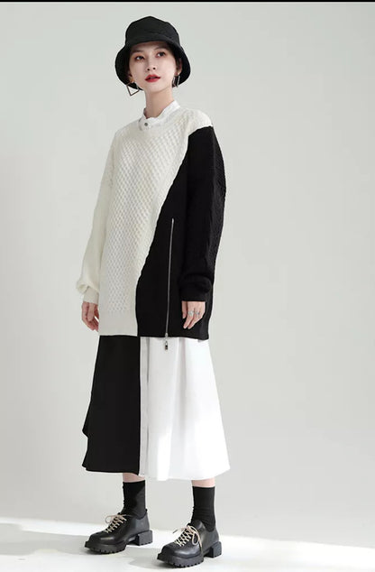Two Tone Zip