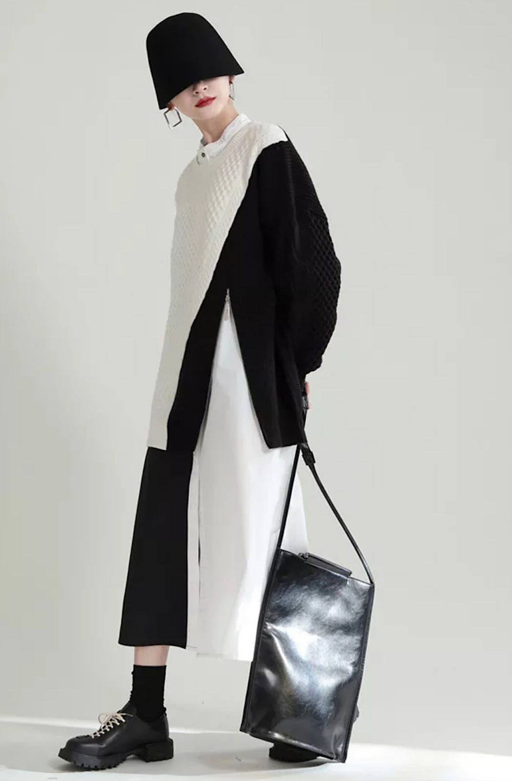 Two Tone Zip