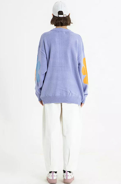 Flower Tassle Sweater