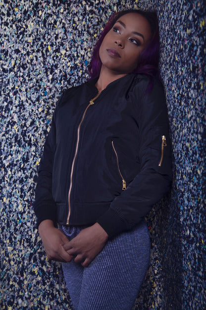 BLK Bomber II | Poket Roket Apparel