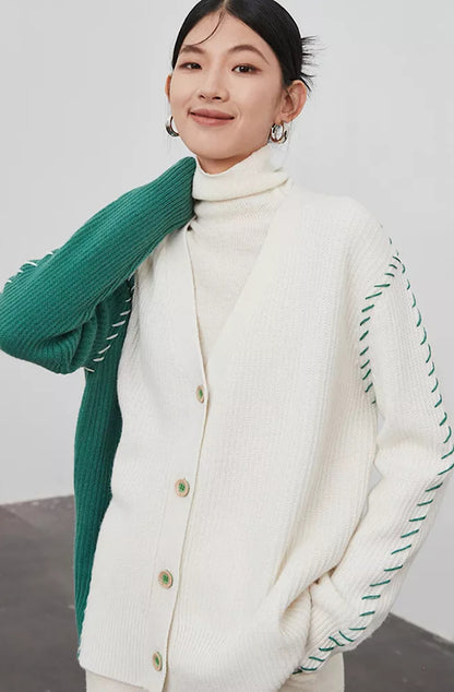 Two Tone Cardigan