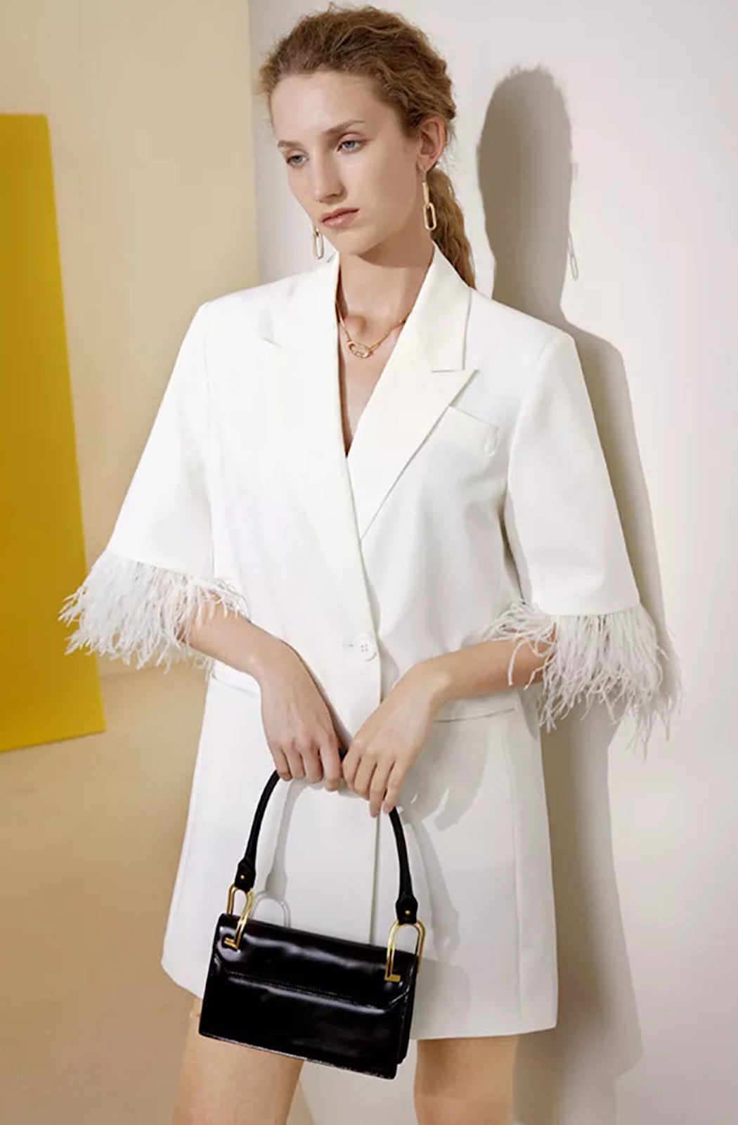 Feather Blazer