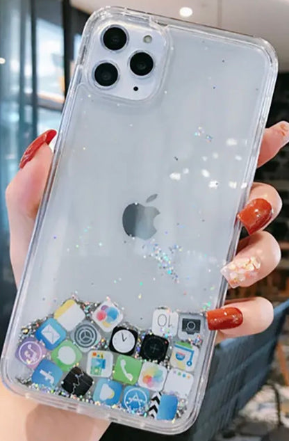Glitter Icon Case