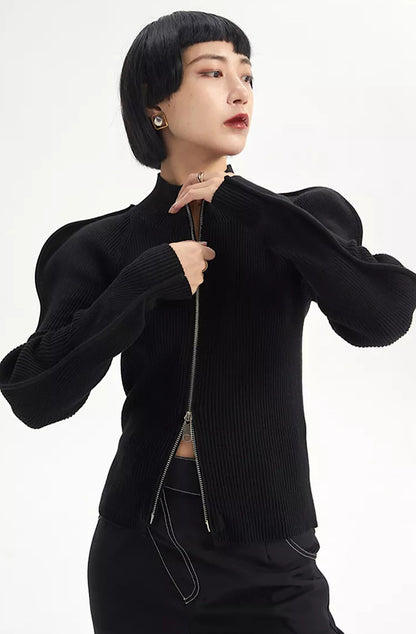 Zip Cardigan