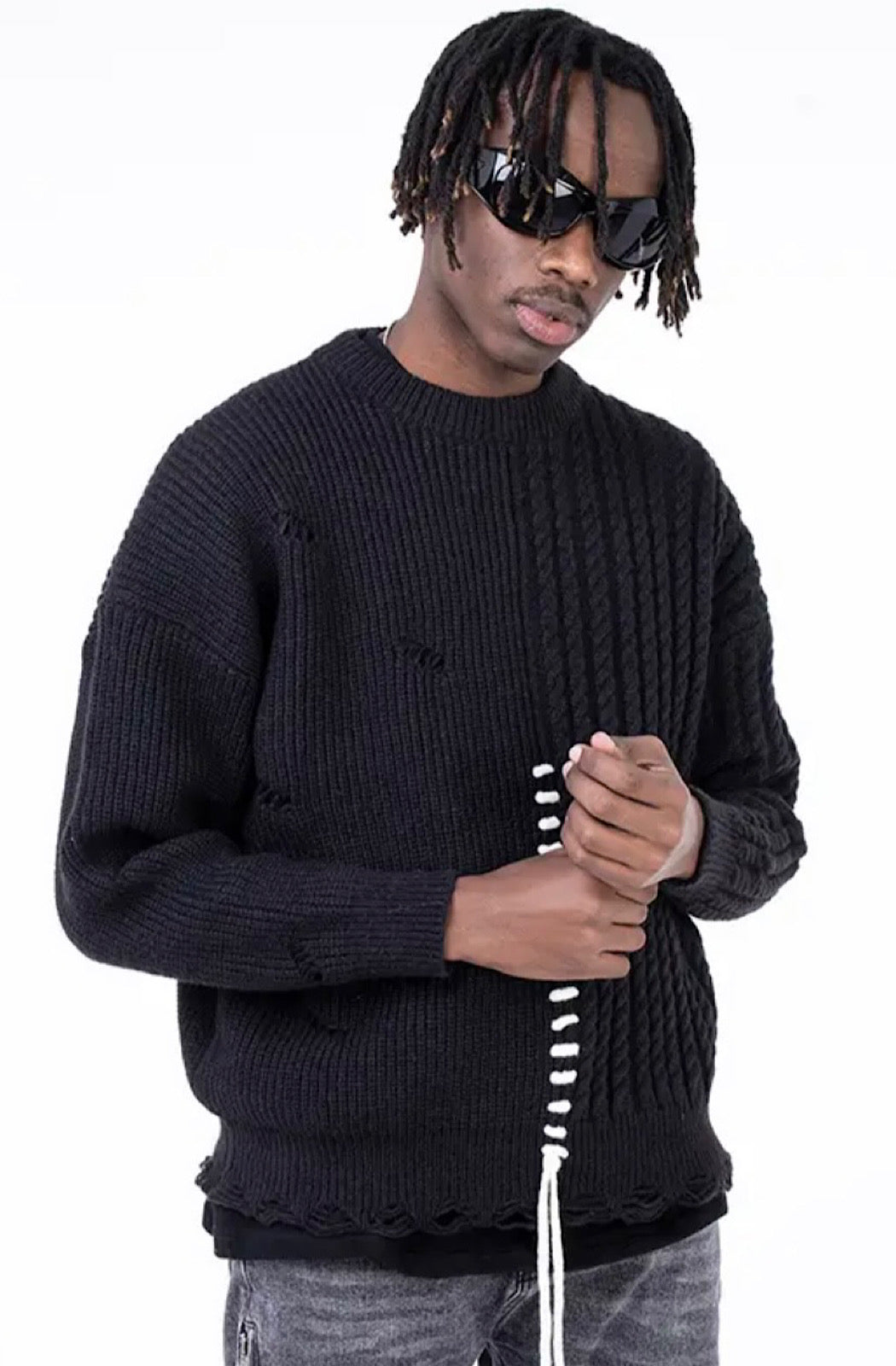 Drawstring Sweater
