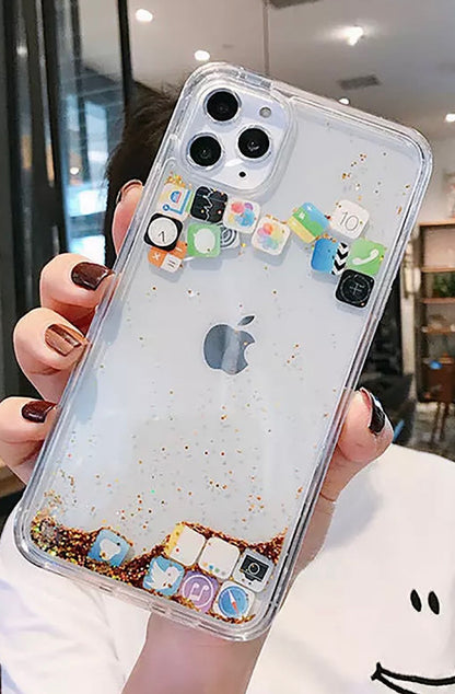 Glitter Icon Case