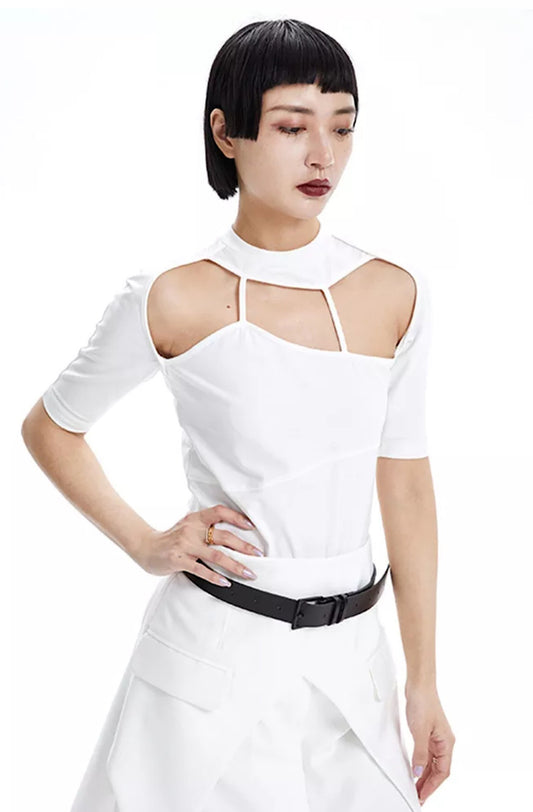 WHT CUT TEE