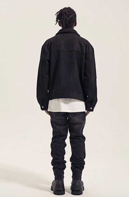 Suede Overshirt