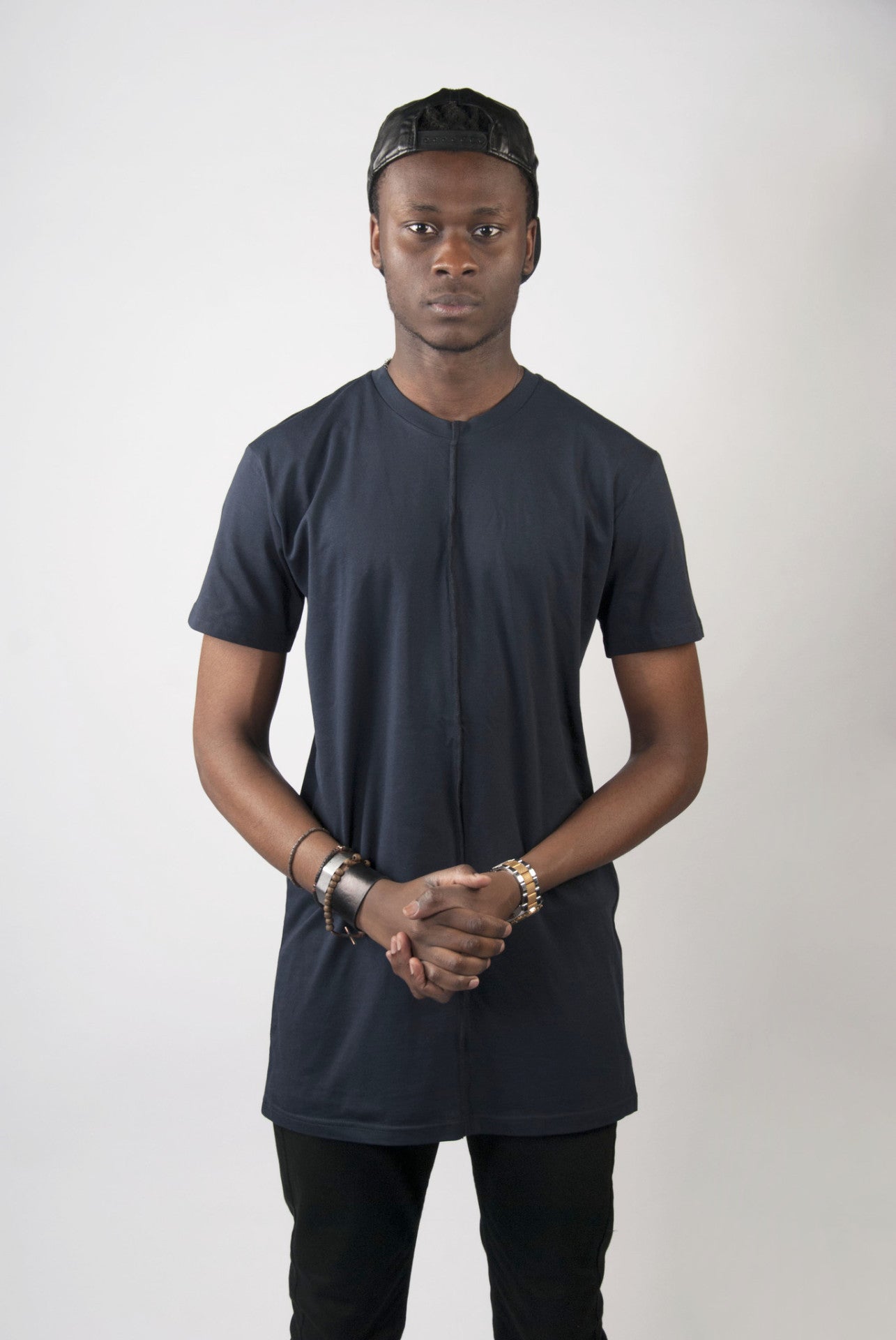 Navy Line Tall Tee | Poket Roket Apparel 