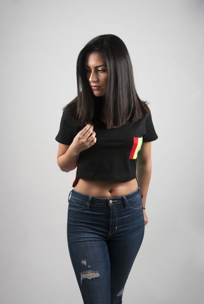 Rasta Crop Top | Poket Roket Apparel