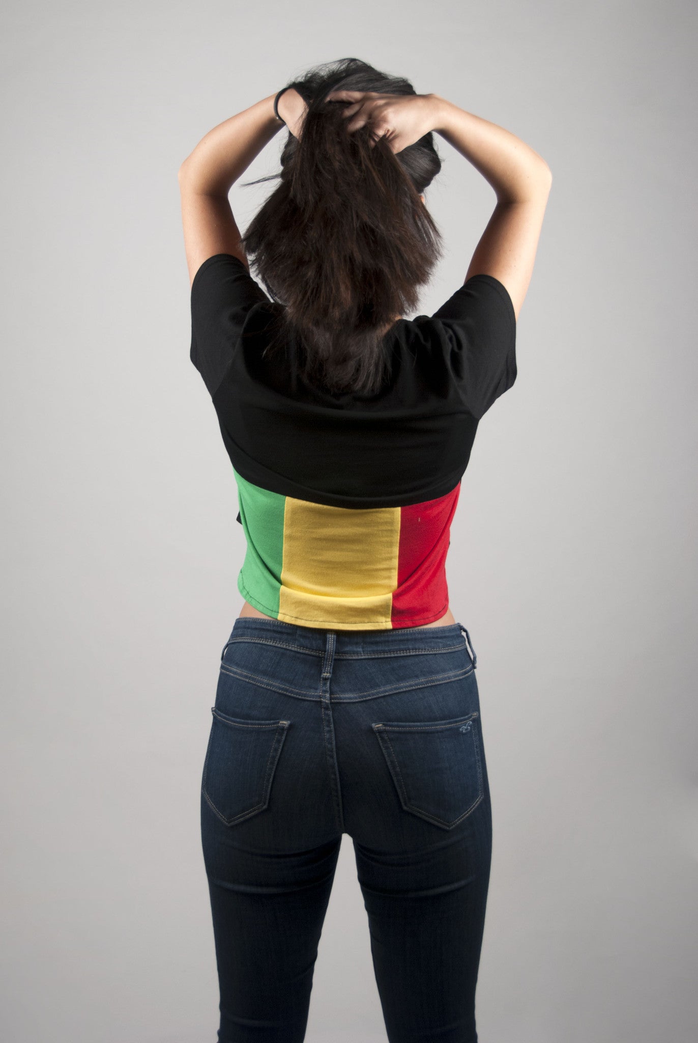 Rasta Crop Top | Poket Roket Apparel