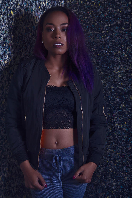 BLK Bomber II | Poket Roket Apparel