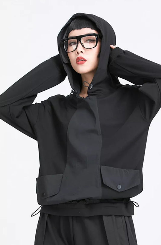 BLK Hood | Poket Roket Apparel 