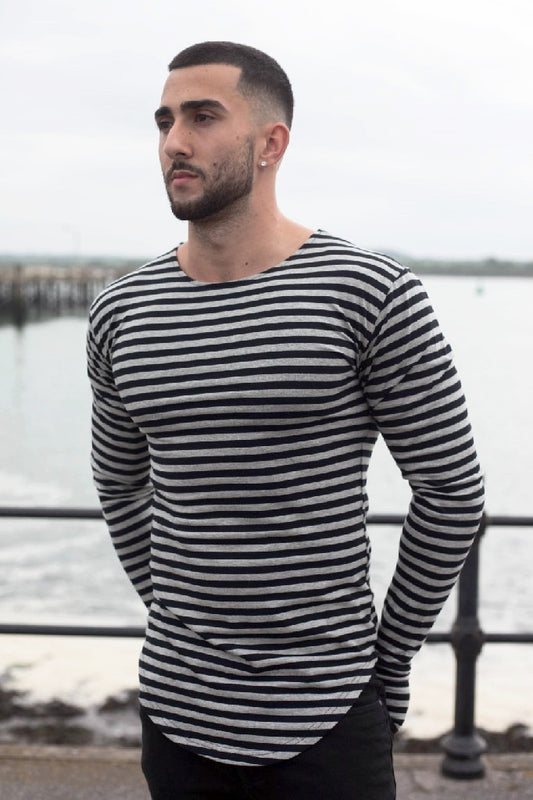 Striped Sleeve | Poket Roket Apparel 