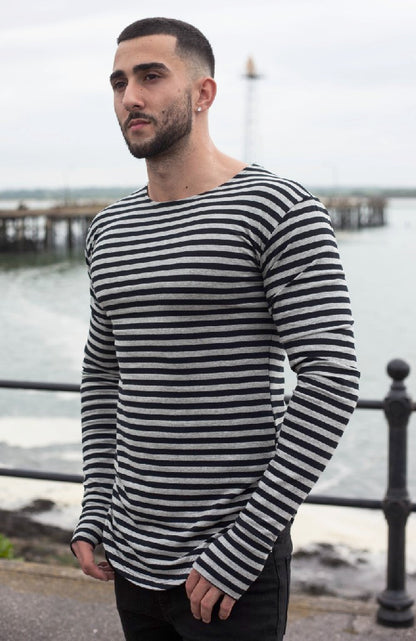 Striped Sleeve | Poket Roket Apparel 