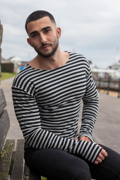 Striped Sleeve | Poket Roket Apparel 
